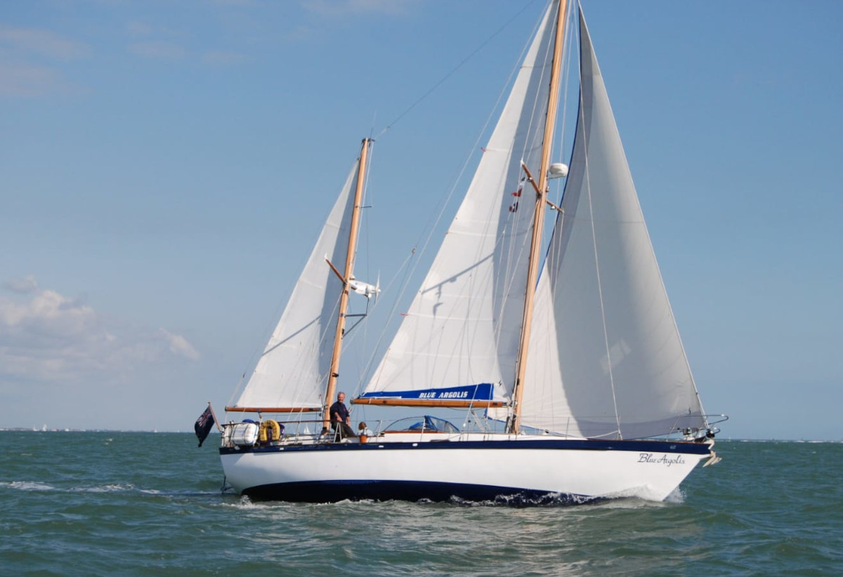 Van Damm Trewes Viscount 40' Steel Ketch - Sistership of Wanderer IV